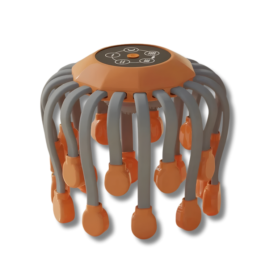 Electric scalp massager