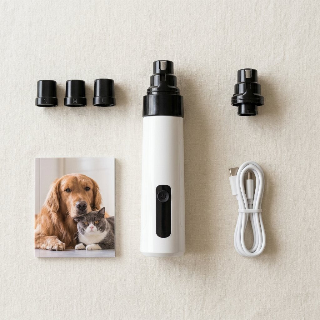 TrueBaskett PawFino pet nail grinder