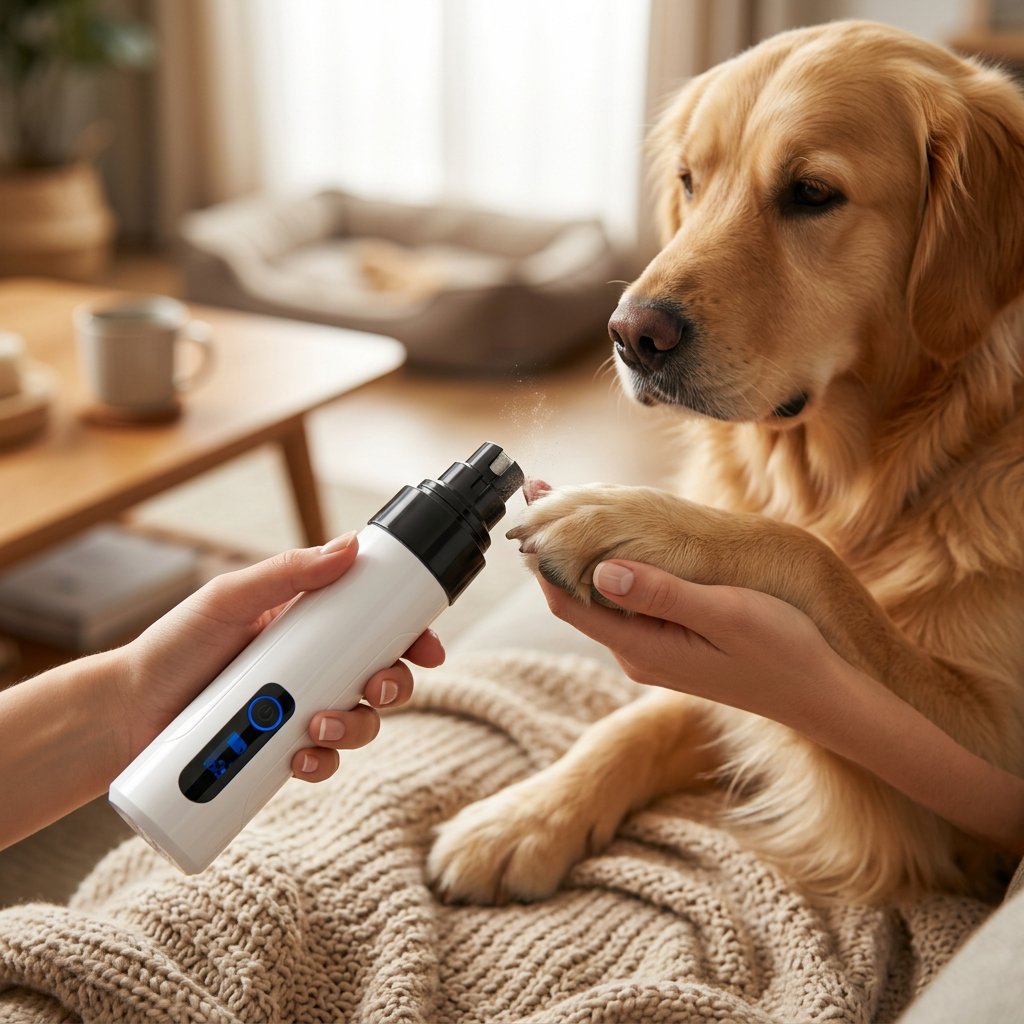 TrueBaskett PawFino pet nail grinder